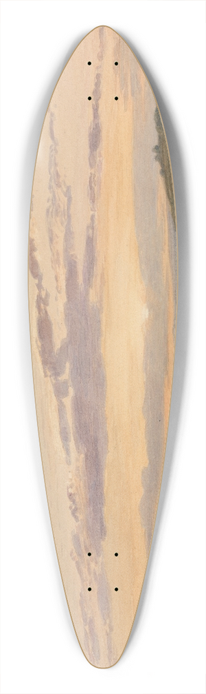 Francis Oliver Finch - The Shepherd  Evening 39.3 inch art pintail longboard deck