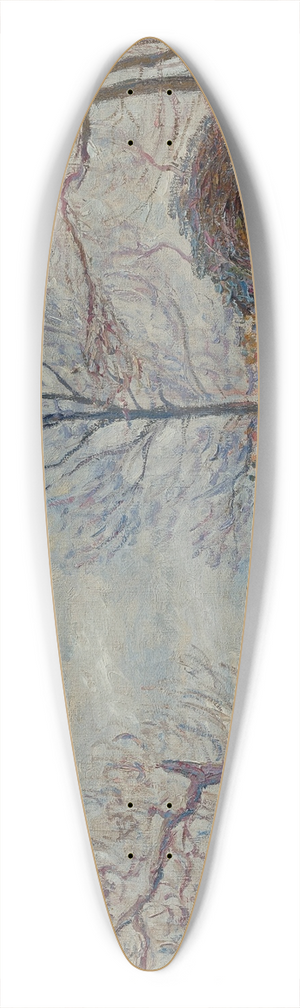 Francis Picabia - Chemin des Sablons  Moret 39.3 inch art pintail longboard deck