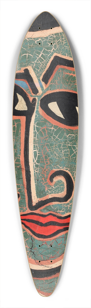 Francis Picabia - Pote espagnol 39.3 inch art pintail longboard deck