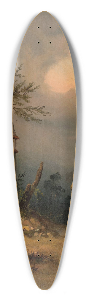 Franciszek Kostrzewski - Tempest 39.3 inch art pintail longboard deck Franciszek Kostrzewski - Tempest 39.3 inch art pintail longboard deck