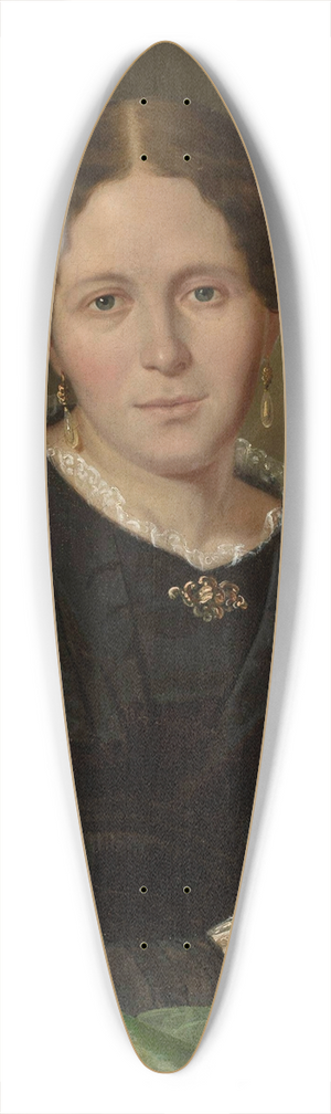 Franciszek Mielnicki - Portrait of Maria Jzefowicz ne Rychter 39.3 inch art pintail longboard deck