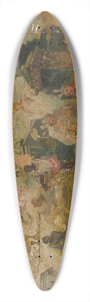 Franciszek murko - Banquet 39.3 inch art pintail longboard deck