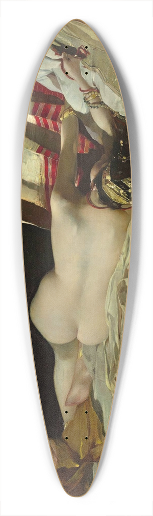 Franciszek murko - By order of Padishah  Odalisque 39.3 inch art pintail longboard deck