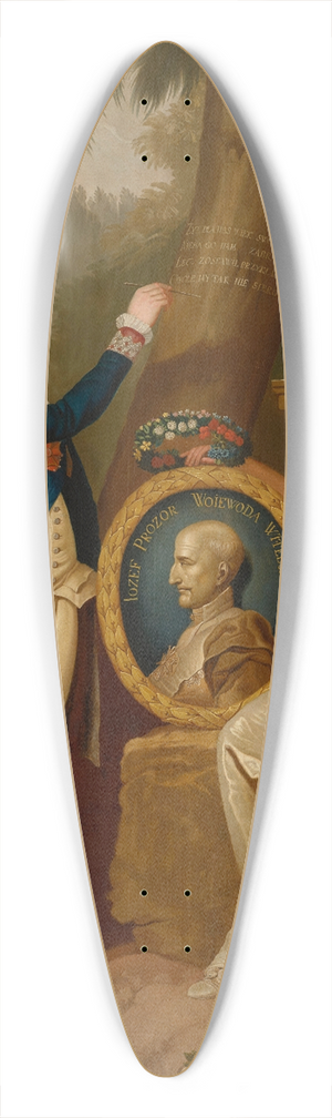 Franciszek Smuglewicz - Portrait of the Prozor family 39.3 inch art pintail longboard deck