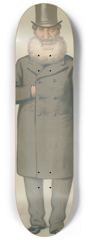 Carlo Pellegrini - Politicians  Birmingham. Mr. philip Henry Muntz. 7 August 1875 8.25 inch art skate deck