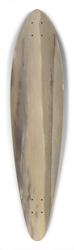 Frank Buchser - Passage at the Platte River 39.3 inch art pintail longboard deck