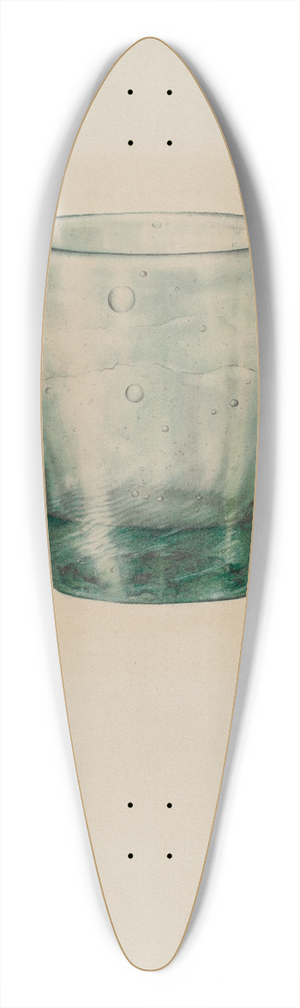 Frank Budash - Tumbler 39.3 inch art pintail longboard deck