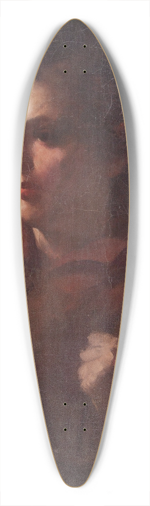 Frank Duveneck - Study of a School Boy 39.3 inch art pintail longboard deck