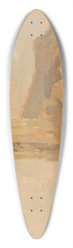 Frank Edwin Scott - Eglise Saint Merry 39.3 inch art pintail longboard deck