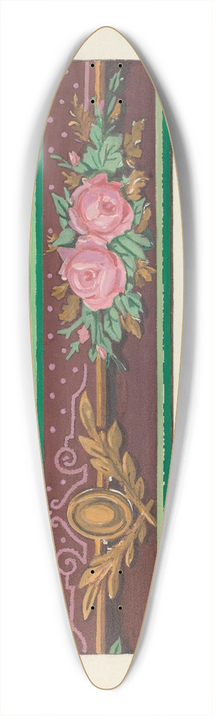 Frank Fumagalli - Bandbox 39.3 inch art pintail longboard deck