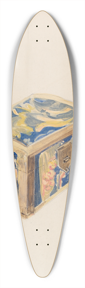 Frank Fumagalli - Box 39.3 inch art pintail longboard deck