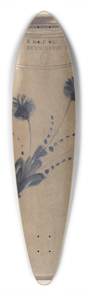 Frank Fumagalli - Churn 39.3 inch art pintail longboard deck