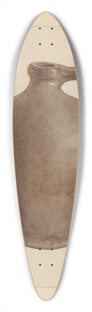 Frank Fumagalli - Jug 39.3 inch art pintail longboard deck