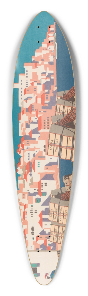 Frank Newbould - Buy Jaffa Oranges 39.3 inch art pintail longboard deck Frank Newbould - Buy Jaffa Oranges 39.3 inch art pintail longboard deck