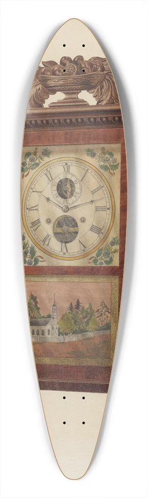 Frank Wenger - Shelf Clock 39.3 inch art pintail longboard deck