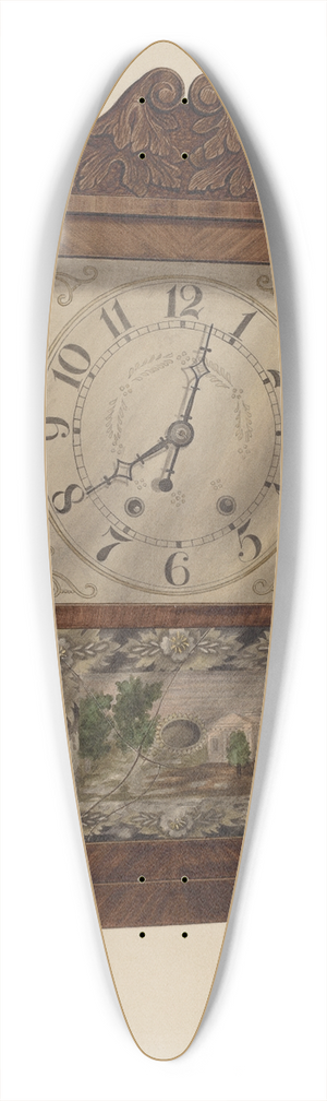 Frank Wenger - Shelf Clock 39.3 inch art pintail longboard deck