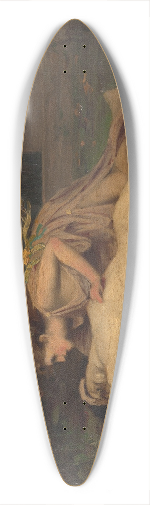 Franois Alfred Delobbe - Pyrame et Thisb 39.3 inch art pintail longboard deck