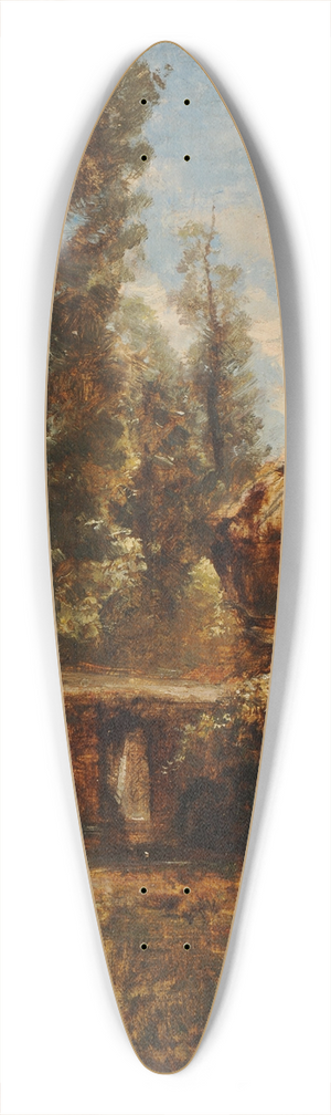 Franois-Auguste Ravier - La Source 39.3 inch art pintail longboard deck