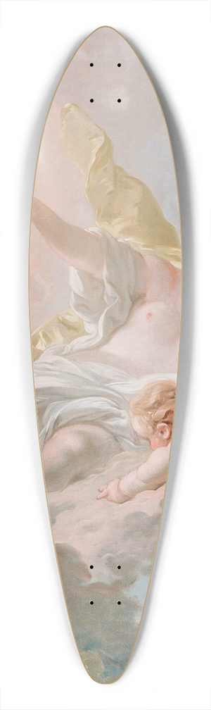Franois Boucher - Aurora and Cephalus 39.3 inch art pintail longboard deck