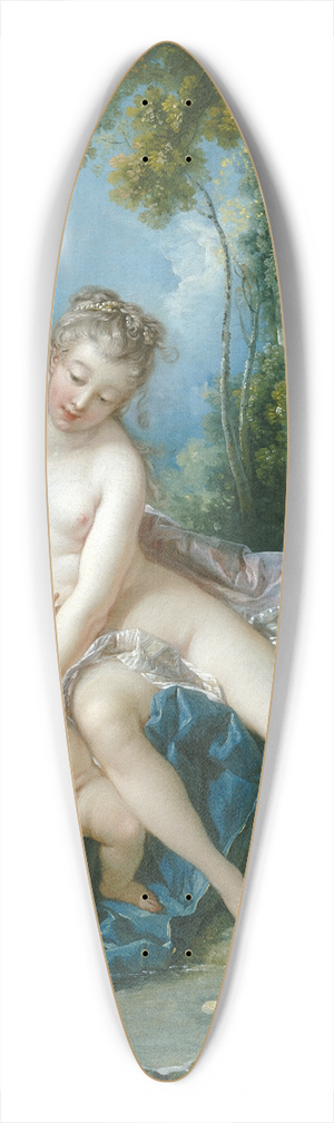 Franois Boucher - The Bath of Venus 39.3 inch art pintail longboard deck