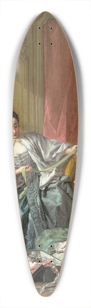 Franois Boucher - The Milliner 39.3 inch art pintail longboard deck
