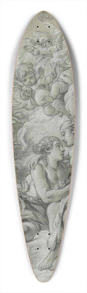 Franois Boucher - Venus appuyee sur son cher Adonis  39.3 inch art pintail longboard deck