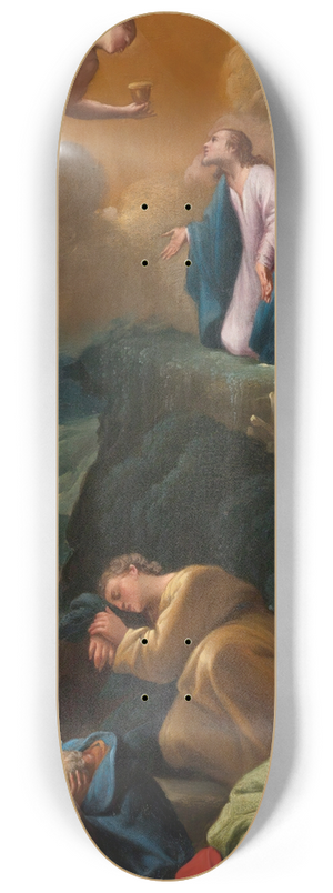 Carlo Saraceni - The Agony In The Garden 8.25 inch art skate deck Carlo Saraceni - The Agony In The Garden 8.25 inch art skate deck