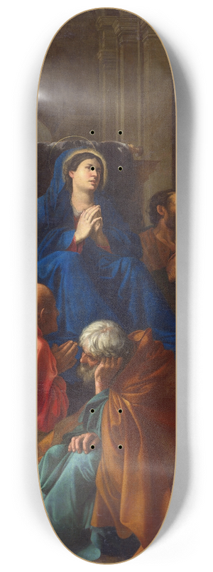Carlo Saraceni - The Dormition of the Virgin 8.25 inch art skate deck Carlo Saraceni - The Dormition of the Virgin 8.25 inch art skate deck