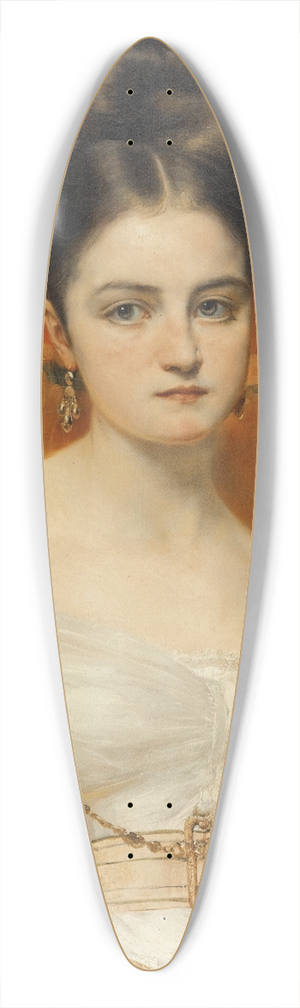 Franois-Gabriel-Guillaume Lpaulle - Portrait dHenriette Grevedon 39.3 inch art pintail longboard deck