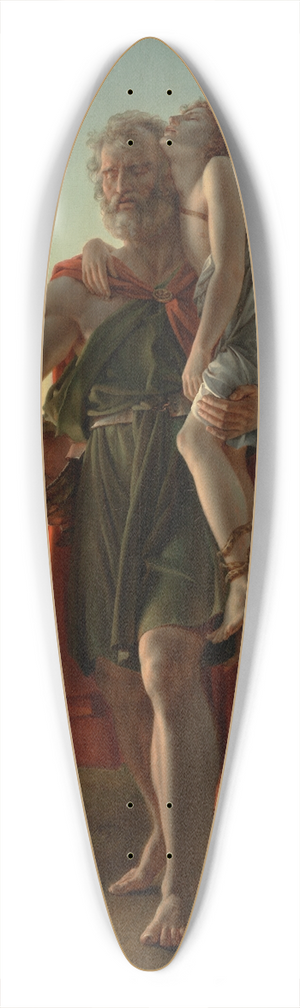 Franois Grard - Belisarius 39.3 inch art pintail longboard deck