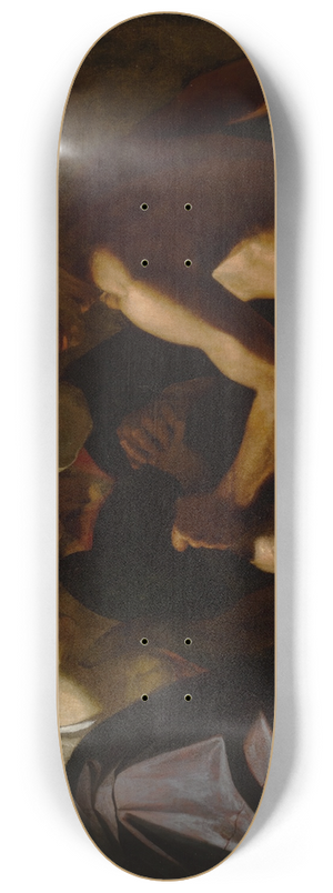 Carlo Sellitto - Salome with the head of Saint John the Baptist 8.25 inch art skate deck