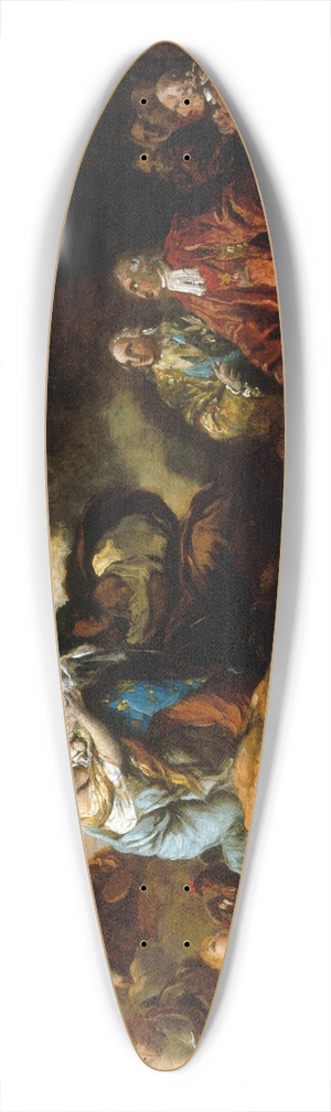 Franois-Guillaume Mnageot - Allgorie de la naissance du dauphin, le 22 octobre 1781 39.3 inch art pintail longboard deck Franois-Guillaume Mnageot - Allgorie de la naissance du dauphin, le 22 octobre 1781 39.3 inch art pintail longboard deck