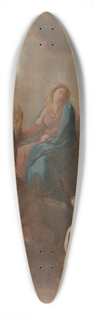 Franois-Guillaume Mnageot - The Virgin Placing St. Teresa of Avila Under the Protection of St. Joseph 39.3 inch art pintail longboard deck Franois-Guillaume Mnageot - The Virgin Placing St. Teresa of Avila Under the Protection of St. Joseph 39.3 inch art pintail longboard deck