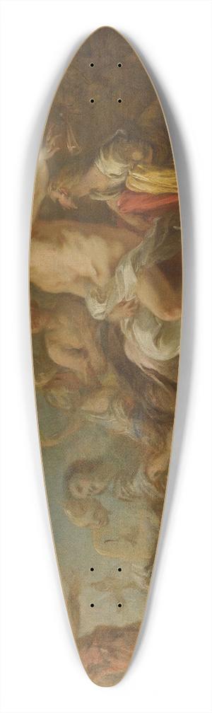 Franois Lemoyne - Diana And Actaeon 39.3 inch art pintail longboard deck