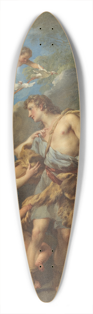 Franois Lemoyne - Venus and Adonis 39.3 inch art pintail longboard deck