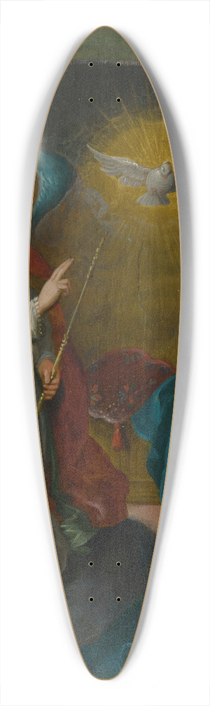 Frans Francken the Younger - The Annunciation 39.3 inch art pintail longboard deck