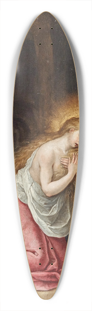 Frans Francken the Younger - The Penitent Mary Magdalene 39.3 inch art pintail longboard deck