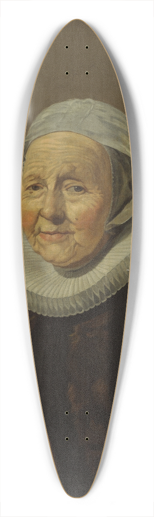 Frans Hals - An OldLady 39.3 inch art pintail longboard deck