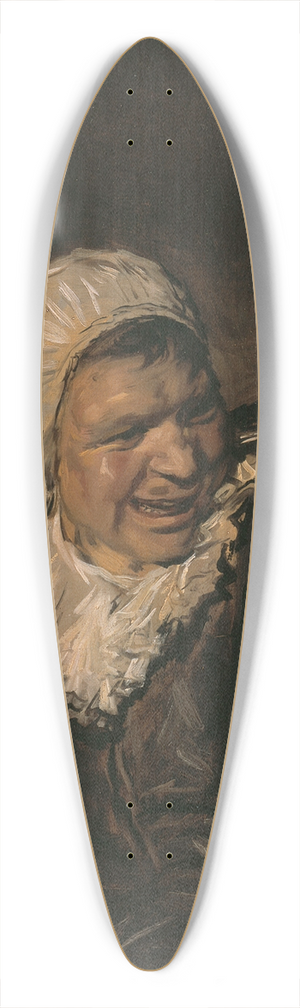 Frans Hals - Malle Babbe 39.3 inch art pintail longboard deck