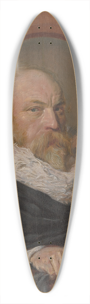 Frans Hals - Petrus Scriverius (15761660 39.3 inch art pintail longboard deck