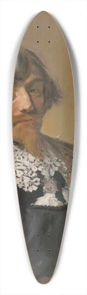 Frans Hals - Portrait of a Man 39.3 inch art pintail longboard deck