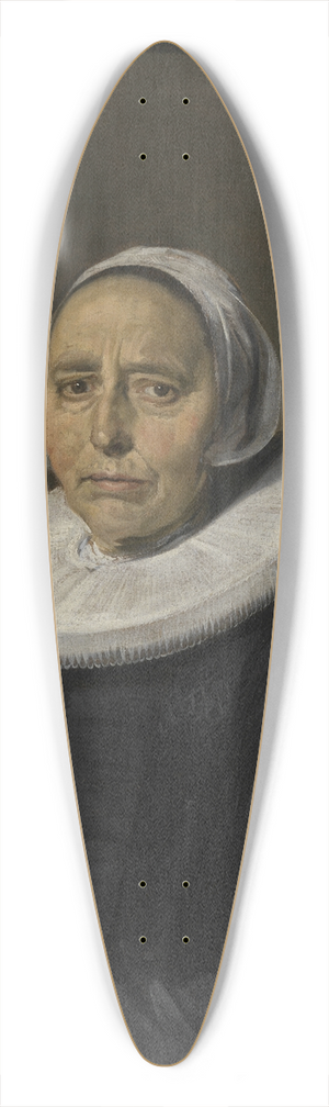 Frans Hals - Portrait of a Woman 39.3 inch art pintail longboard deck