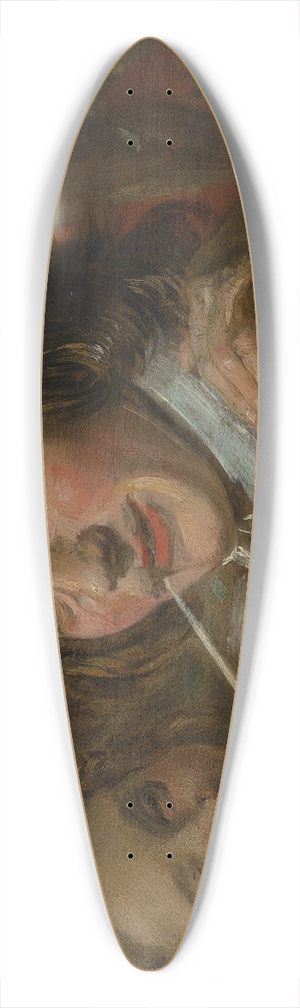 Frans Hals - The Smoker 39.3 inch art pintail longboard deck