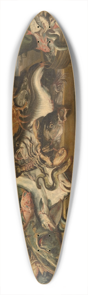 Frans Snijders - At the Fishmongers 39.3 inch art pintail longboard deck