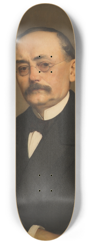 Carl Probst - Der Minister Leopold Ritter Hasner von Artha 8.25 inch art skate deck