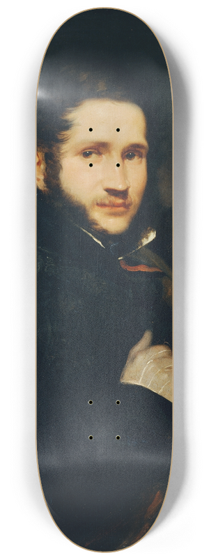 Carl Rahl - Der Bildhauer Adam Ramelmayr (Rammelmayer) 8.25 inch art skate deck