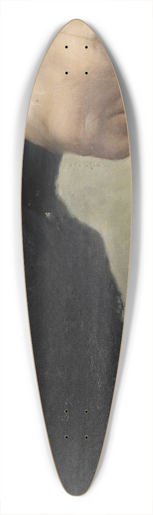 Frantisek Dvorak - Portrait of the Artists Mother 39.3 inch art pintail longboard deck