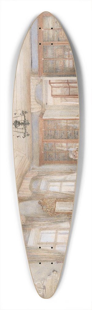 Franz Alt - Interieur 39.3 inch art pintail longboard deck