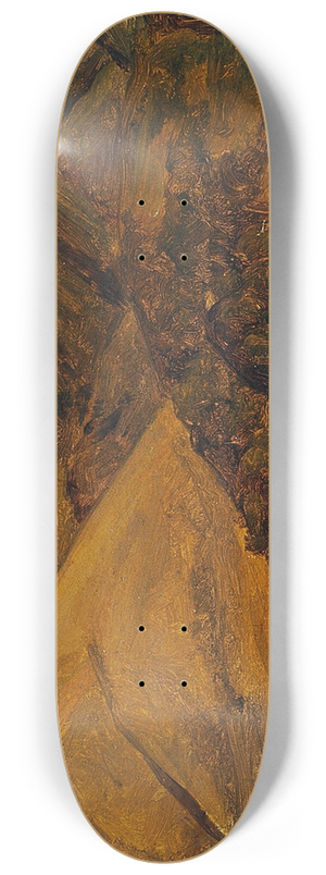 Carl Rahl - Italienische Landschaft 8.25 inch art skate deck