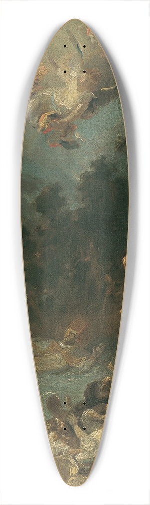 Franz Anton Maulbertsch - Das Martyrium des heiligen Quirinus 39.3 inch art pintail longboard deck